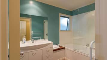 Shower, hair dryer