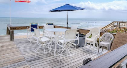 Seaside Villa ocean front with pool.