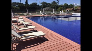 Indoor pool, outdoor pool