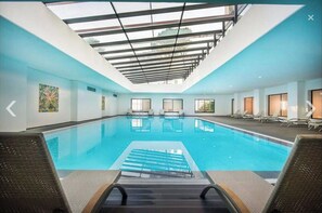 Indoor pool, outdoor pool