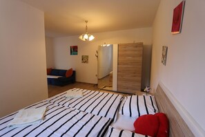 2 soverom og sengetøy