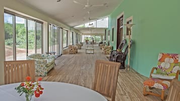 Sauna, hot tub, body treatments, aromatherapy, hot stone massages