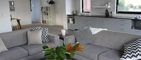 テレビ、DVD プレーヤー、ステレオ