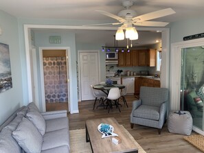 Smart TV, ping pong, books