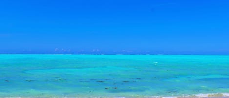 Sur la plage, chaise longue, serviettes de plage
