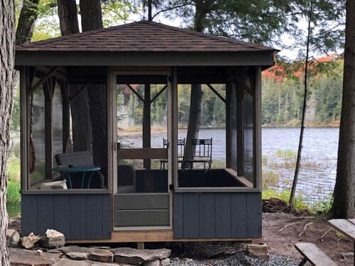 Explore an Off-Grid Waterfront Yurt Getaway on 11 Private Acres!