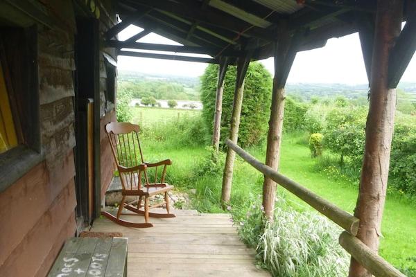 Preseli's rustic porch