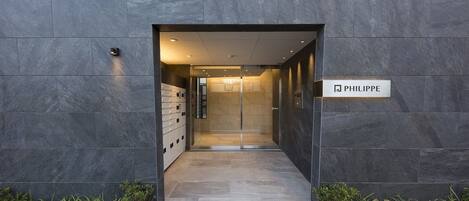 Entrada de la propiedad