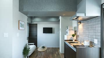 Apartment, 1 Bedroom | Living area