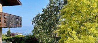 Cozy apartment with terrace, Wi-Fi, and parking in Évian-les-Bains
