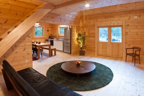 Chalet, 3 Bedrooms | Living area | Flat-screen TV - Villa Antelope Hakuba (Hakuba)