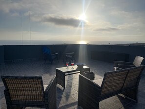 Terrace/patio - Quiet Safe family stay in North Rosarito (Rosarito)