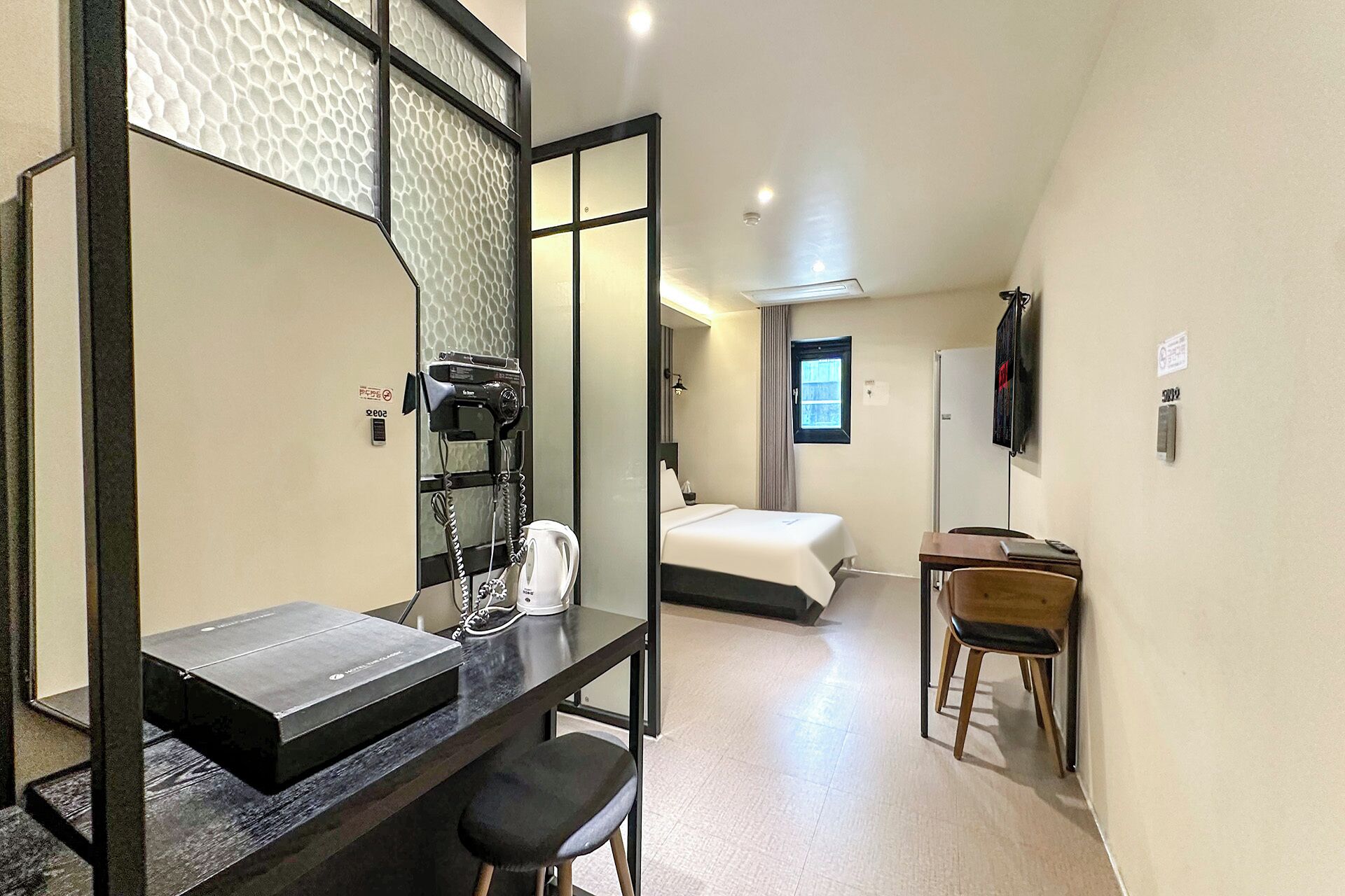 suite | individually decorated, individually furnished, blackout curtains