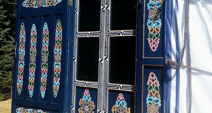 The White Moon Yurt at Cabot Shores Wilderness Resort