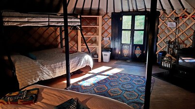 The White Moon Yurt at Cabot Shores Wilderness Resort