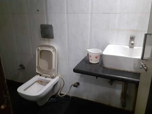 Shower, towels - Pooja Palace (New Delhi)
