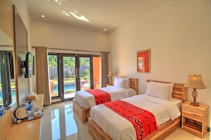 Desk, free WiFi - JnJ Guest House (Penida Island)