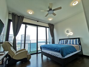 Lexus Suites Studio Room | Desk, laptop workspace, soundproofing, iron/ironing board - Almas Puteri Harbour By Squarenest (Iskandar Puteri)