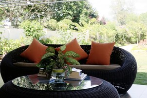 Sala de estar en el lobby