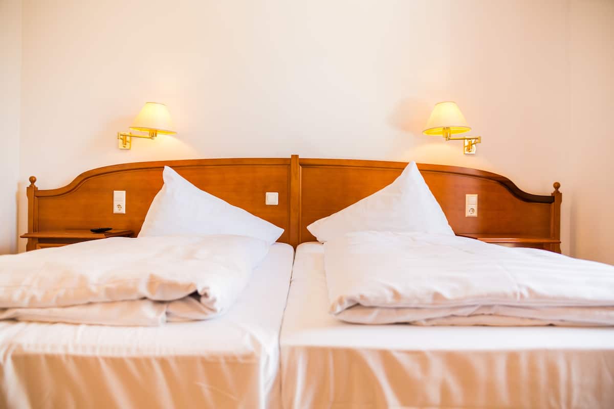 1 bedroom, hypo-allergenic bedding, in-room safe, desk