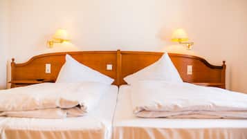 1 habitación y ropa de cama hipoalergénica