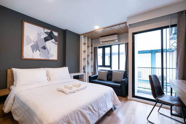 Monolocale | Tende oscuranti, Wi-Fi gratuito