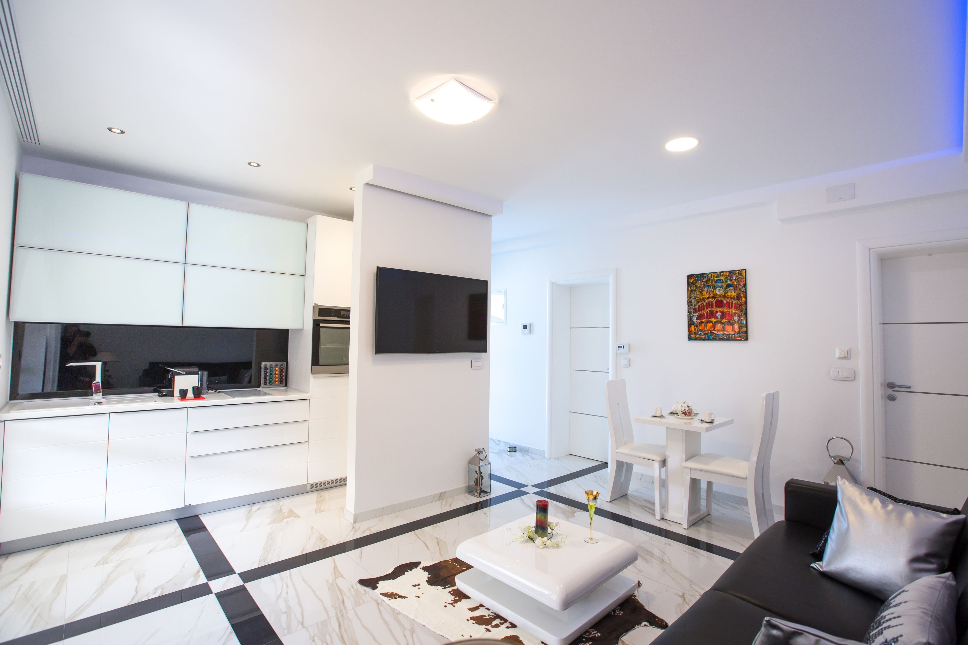 Villa, 4 Bedrooms, Private Pool, Sea View | Living area