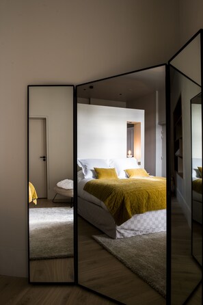 豪華客房 | 高級寢具、記憶棉床墊、獨特設計、獨特裝修