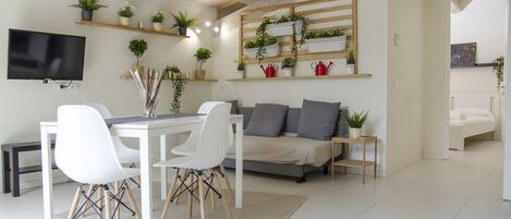 Superior-Apartment | Wohnbereich