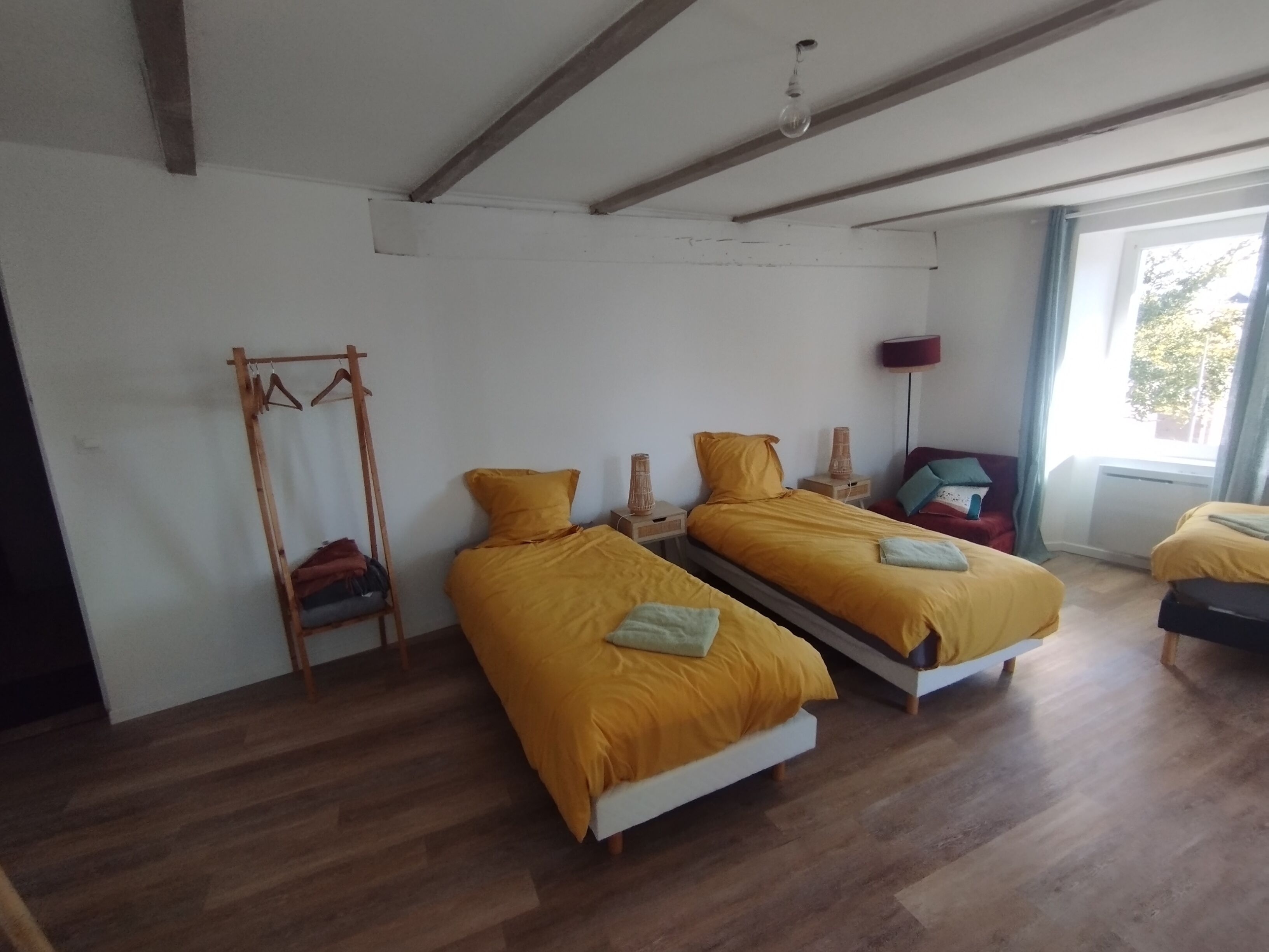 Chambre avec lits jumeaux