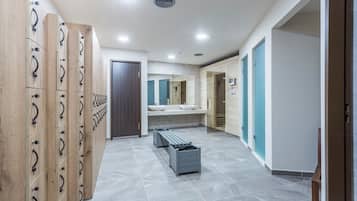 Salle de soins pour les couples, sauna, bain turc/hammam, soins du corps