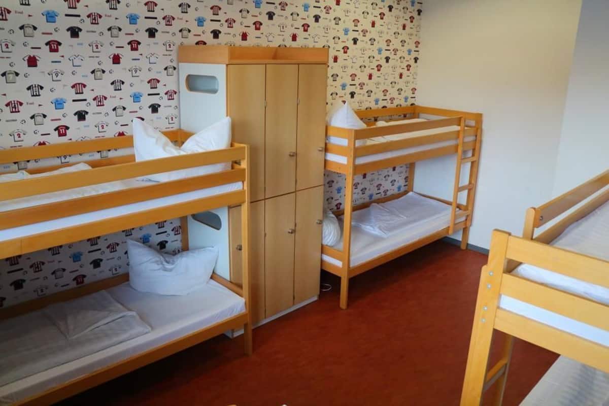 Slaapzaal, 1 eenpersoonsbed (6 Person Dorm) | Gratis wifi