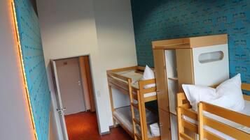 Bett im Schlafsaal mit 4 Betten | Kostenloses WLAN