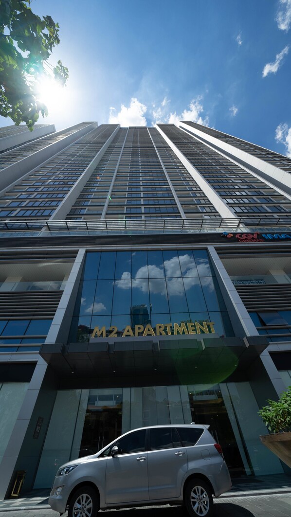 Façade de l’hébergement