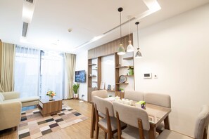 Appartement Affaires | Vue de la chambre