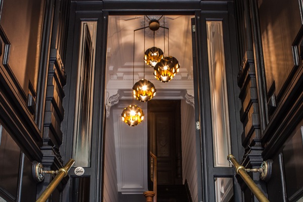 Entrada de la propiedad