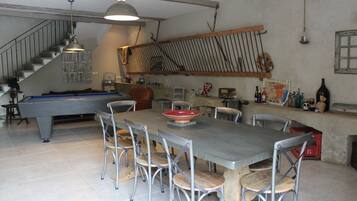 Dinner served, French cuisine