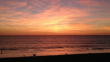 Vlak bij het strand, strandlakens
