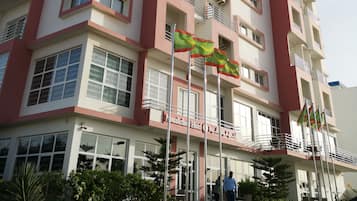 Voorkant van accommodatie