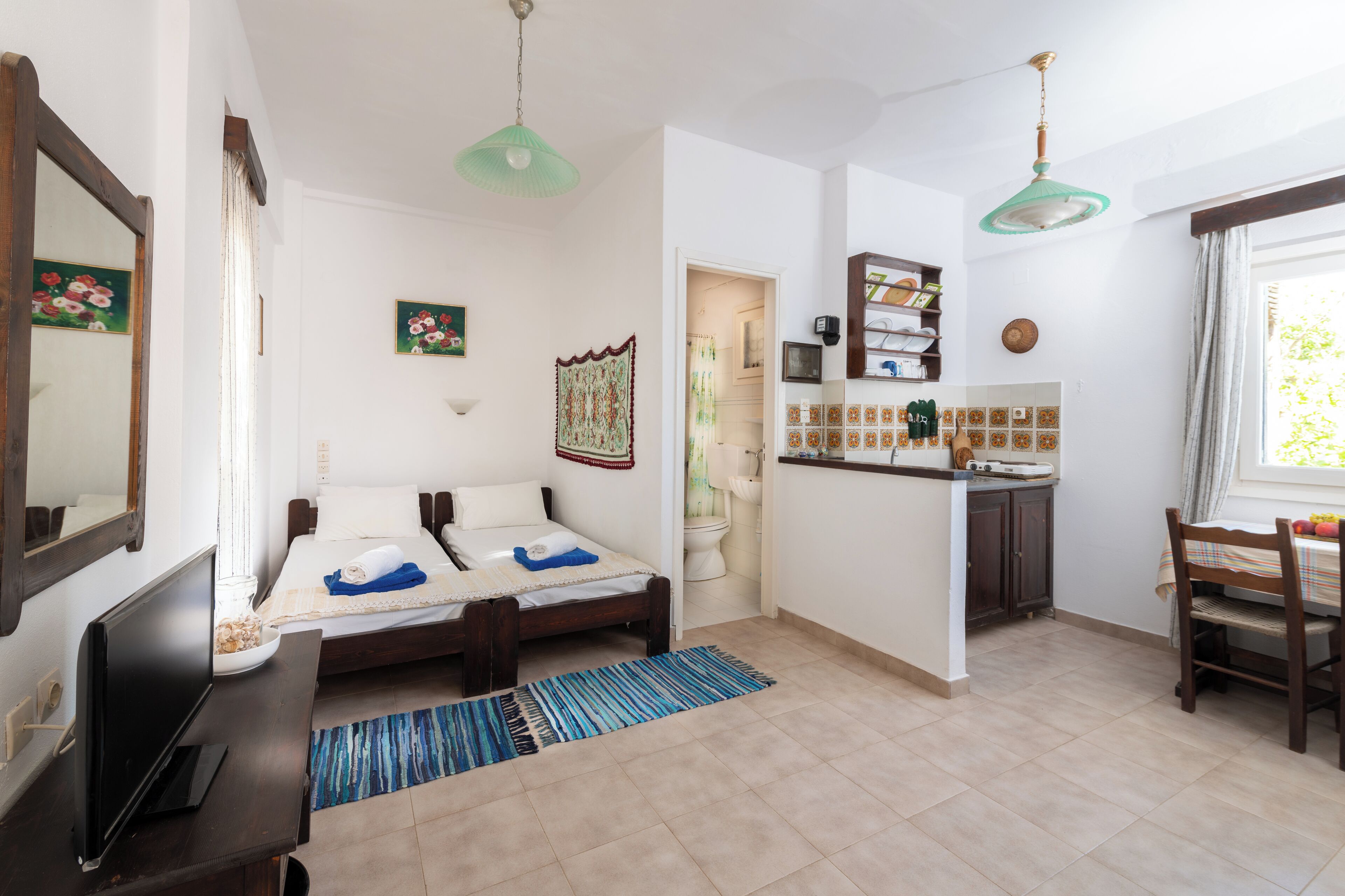 Studio, Meerblick | Kostenlose Babybetten, kostenloses WLAN, Bettwäsche