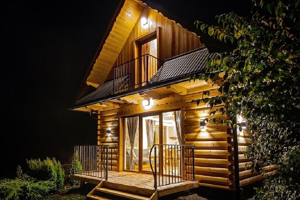 Ferienhaus | Wohnbereich | Flachbildfernseher