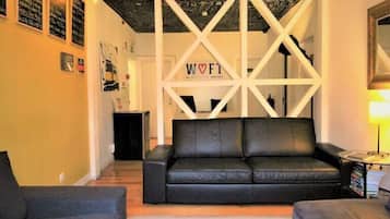 Zona de estar del vestíbulo