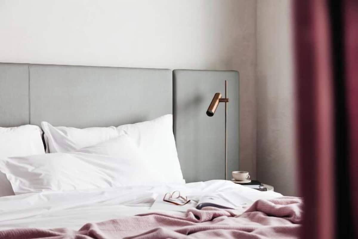 Seprai katun Mesir, seprai premium, bantalan ekstra lembut, dan minibar