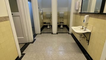 Regadera, amenidades de baño gratuitas, toallas