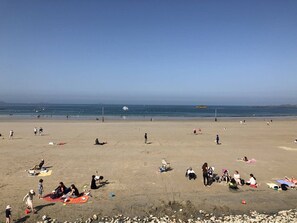On the beach