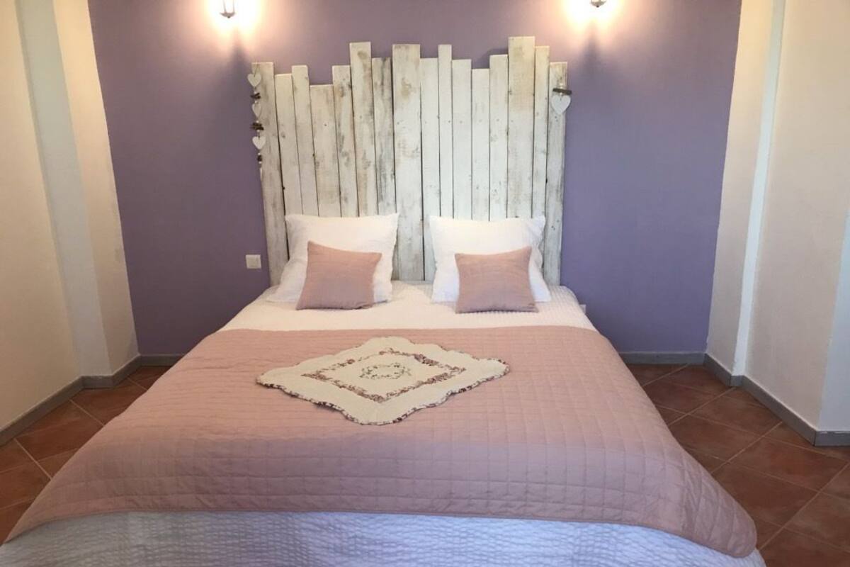 Habitación doble (Lavande) | Caja de seguridad en la habitación y decoración personalizada