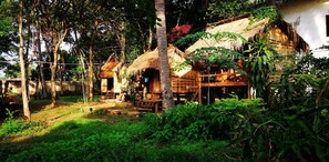 Utsikt mot trädgården