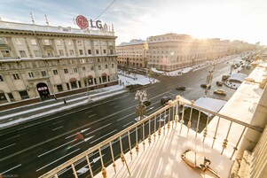 經典公寓 (Nezavisimosti, 23) | 1 間睡房、獨特裝修、熨斗/熨衫板、免費 Wi-Fi