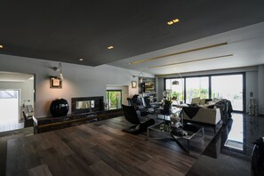 Villa, 5 Bedrooms, Private Pool | Living area | Flat-screen TV