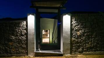 Entrada de la propiedad